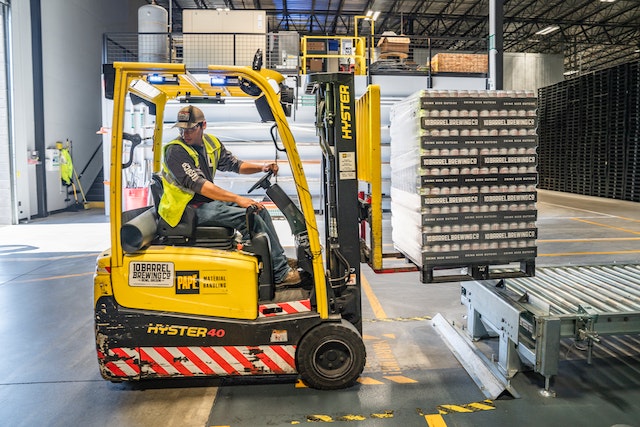 person using forklift 1